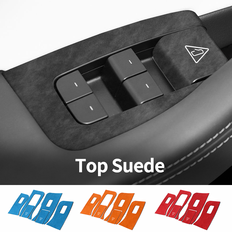 Interior Design Mockup - Suede Berkualitas Tinggi Untuk Tesla Model