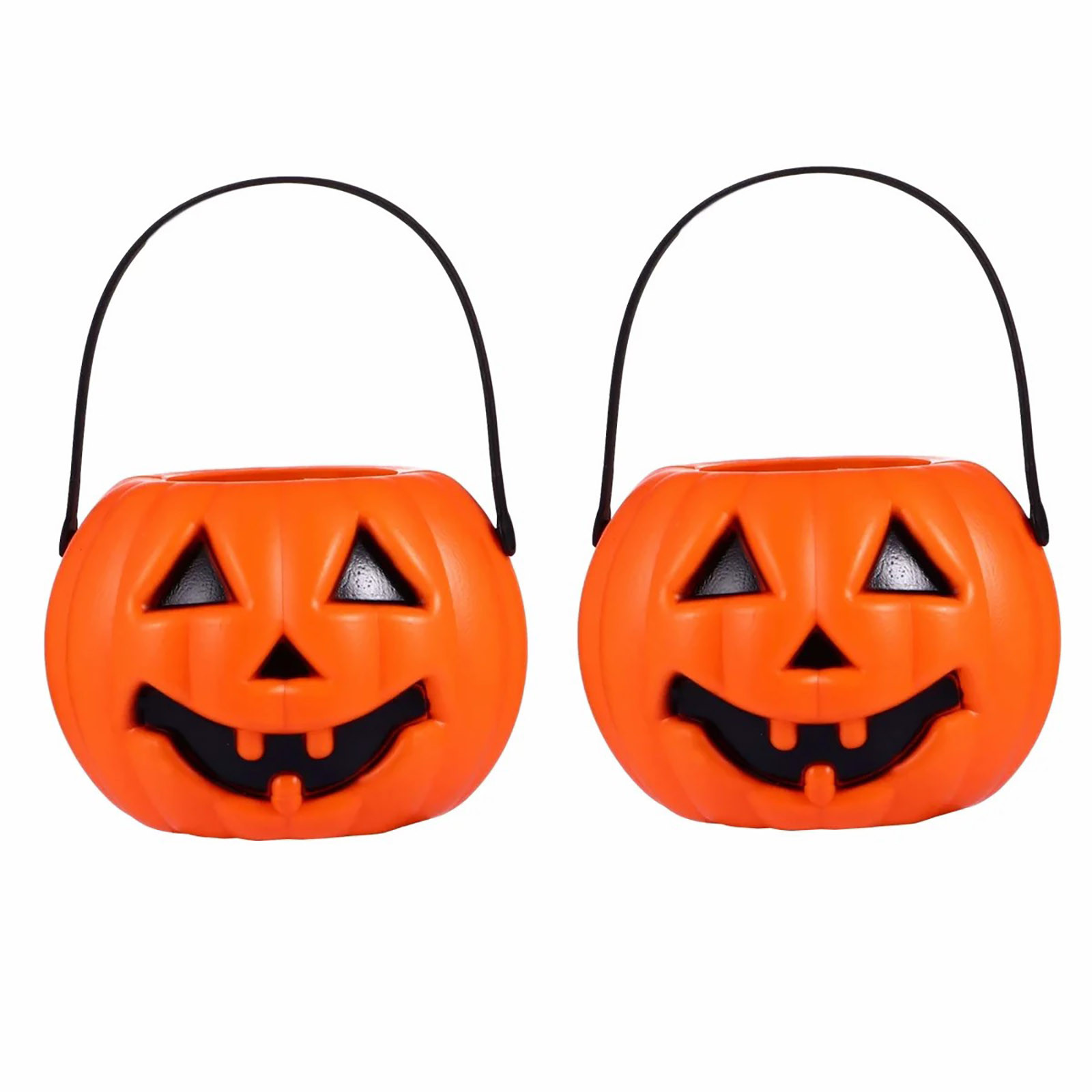 Woven Basket Set - Perlengkapan Kerajinan Labu Halloween untuk Anak-Anak,