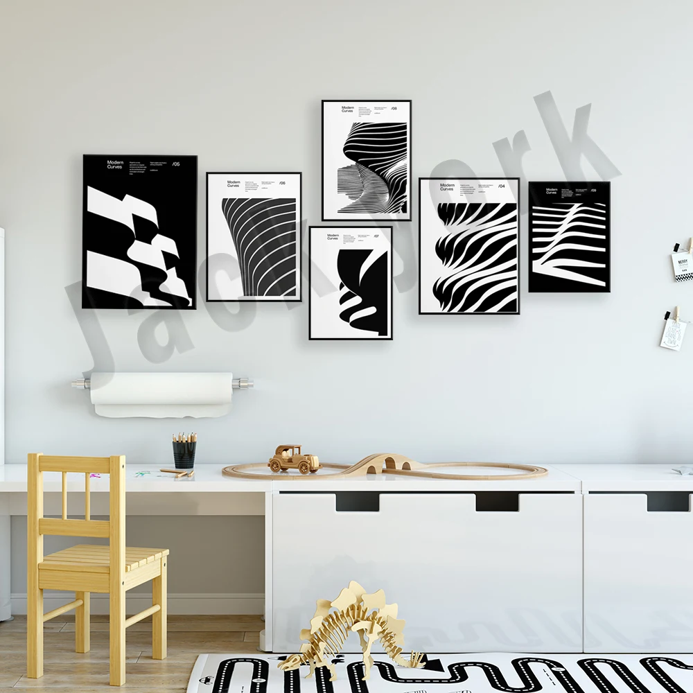 Lekuk Modern, Poster desain ar - Interior Design York ulasan dan harga
