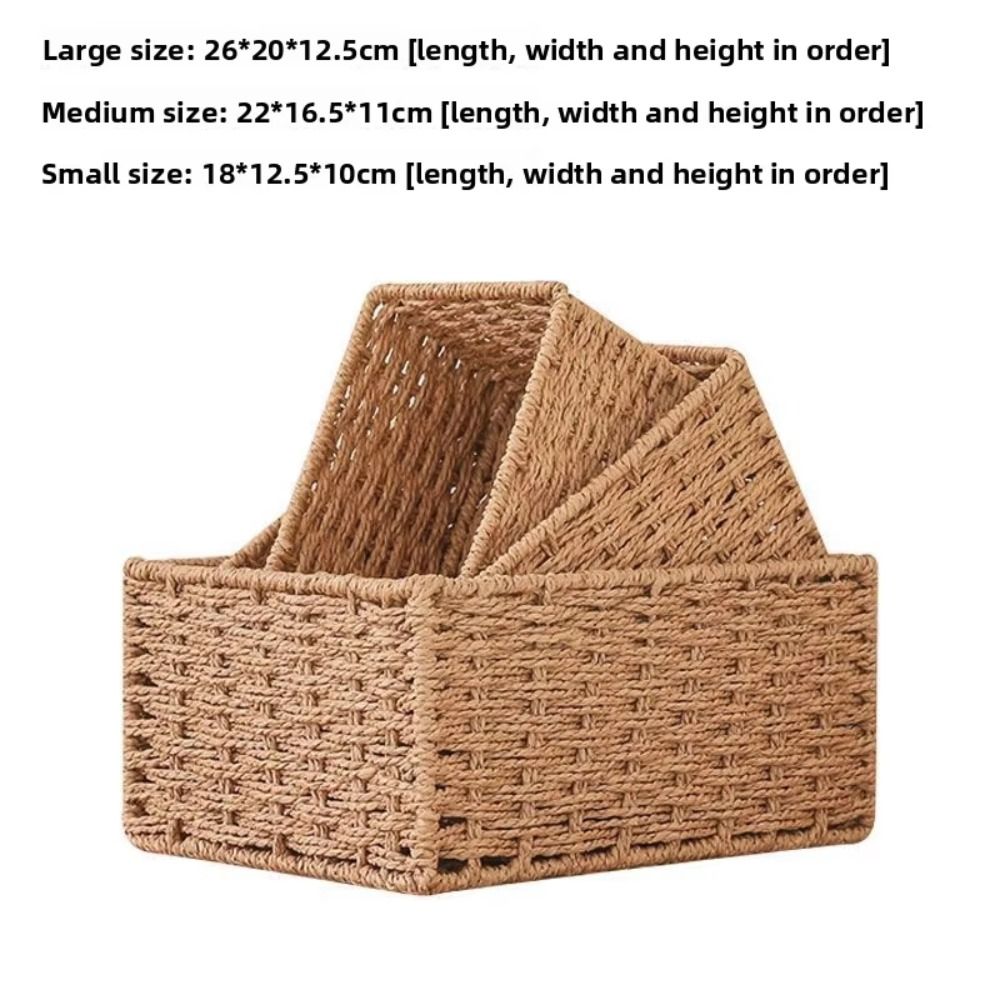 Keranjang Penyimpanan Tenun Ka - Woven Basket Set ulasan dan harga