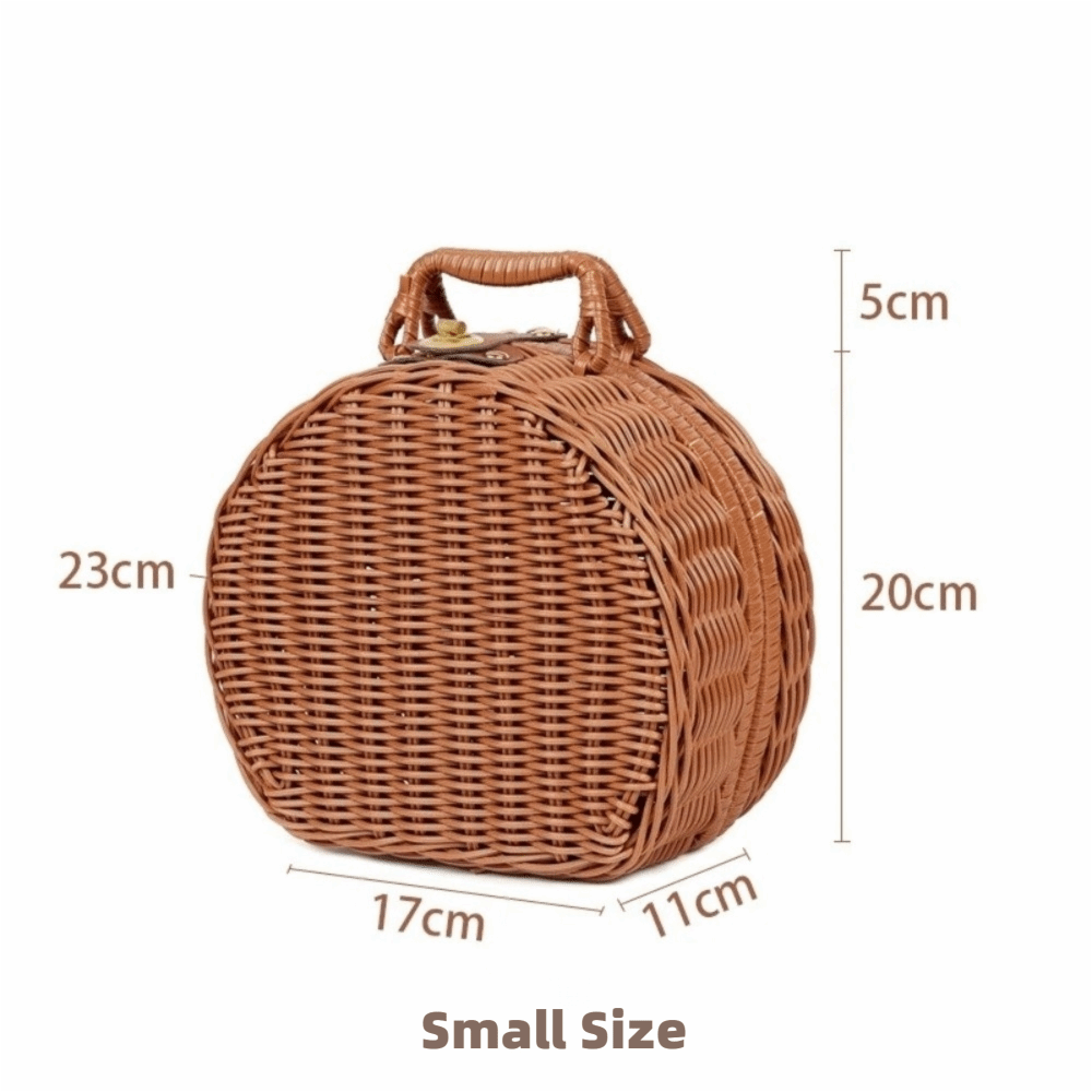 Keranjang Penyimpanan Bulat Kr - Woven Basket Set ulasan dan harga
