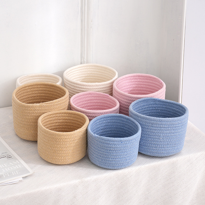 Keranjang penyimpanan anyaman  - Woven Basket Set ulasan dan harga