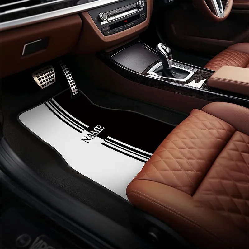 4pcs Karpet Mobil dengan Nama  - Interior Design Name ulasan dan harga