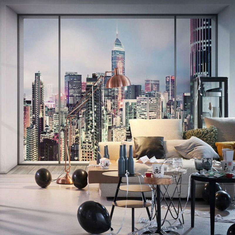New York Sunrise 3D Jendela Pe - Interior Design York ulasan dan harga