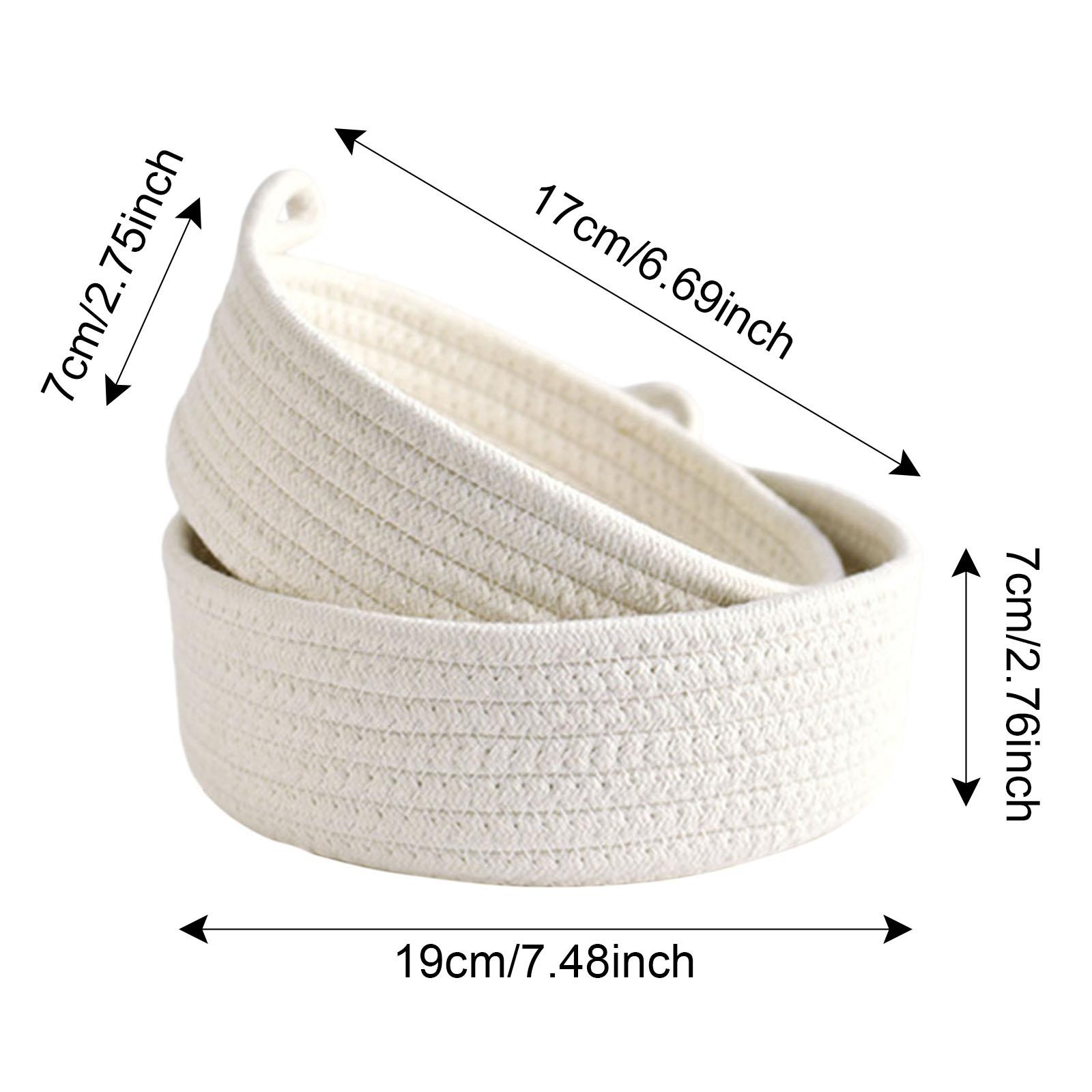 Set Keranjang Anyaman Tali Kat - Woven Basket Set ulasan dan harga