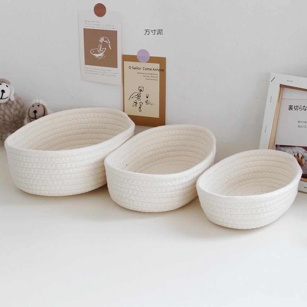 Keranjang Penyimpanan Anyaman  - Woven Basket Set ulasan dan harga