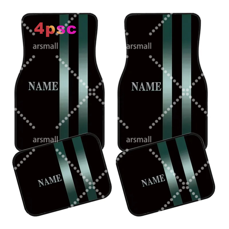4pcs Karpet Mobil dengan Nama  - Interior Design Name ulasan dan harga