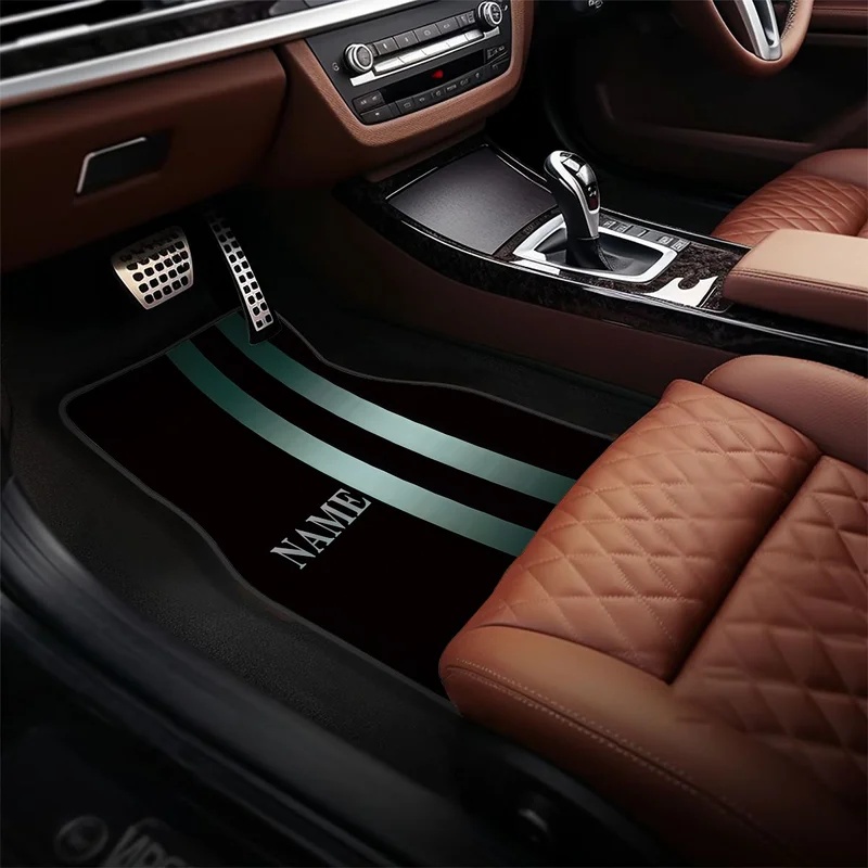 4pcs Karpet Mobil dengan Nama  - Interior Design Name ulasan dan harga