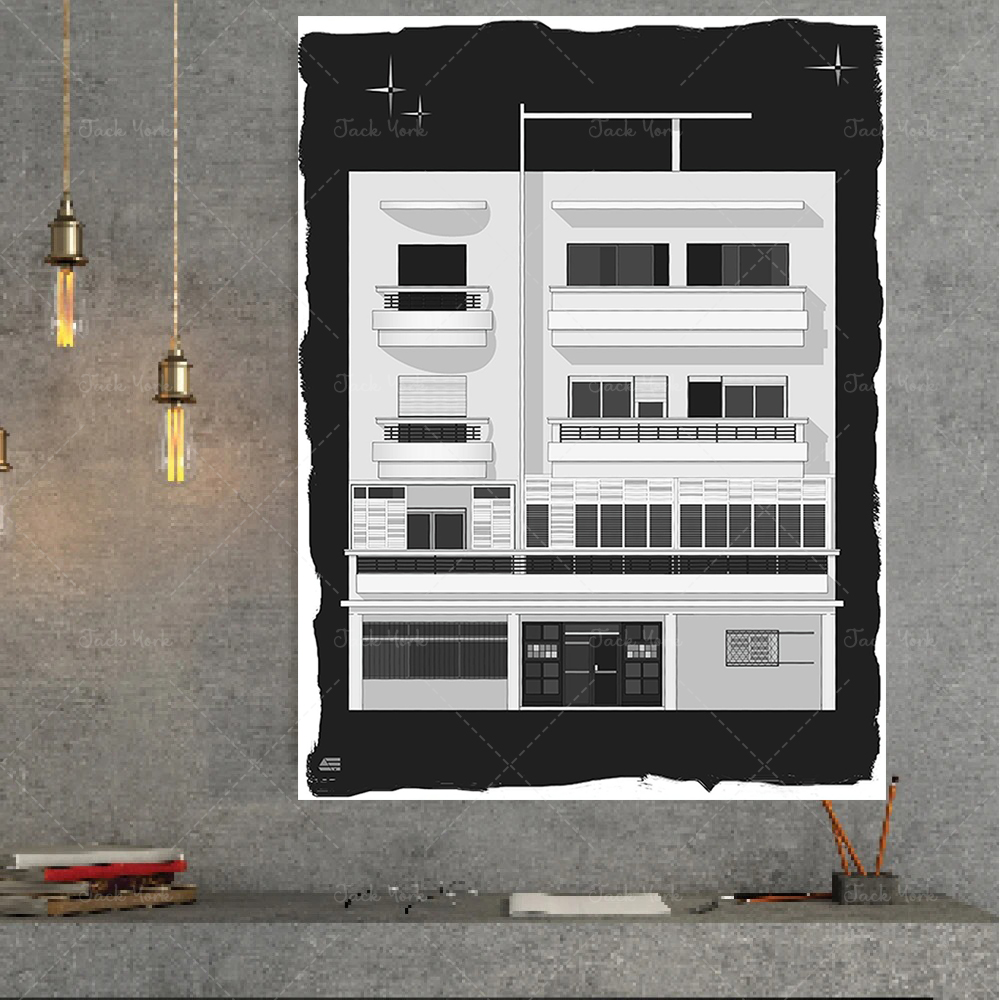 Cetak Bauhaus Tel Aviv | Moder - Interior Design York ulasan dan harga