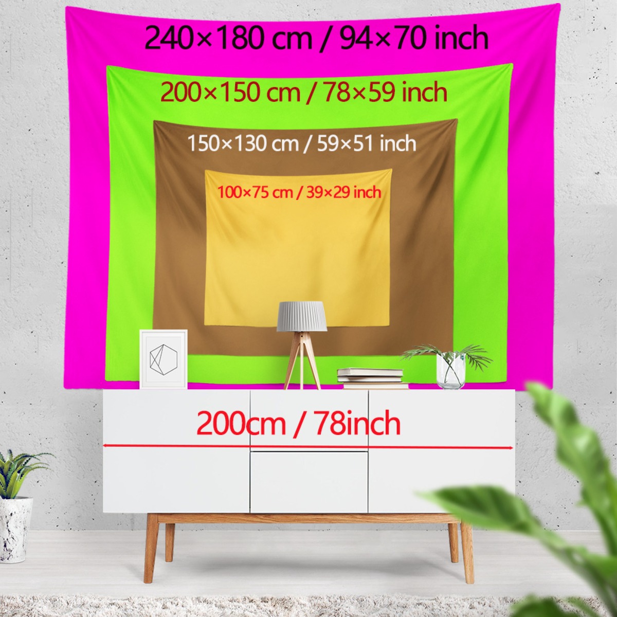 Tapestry Gelombang Jepang Tanp - Interior Design Zen Style ulasan dan harga
